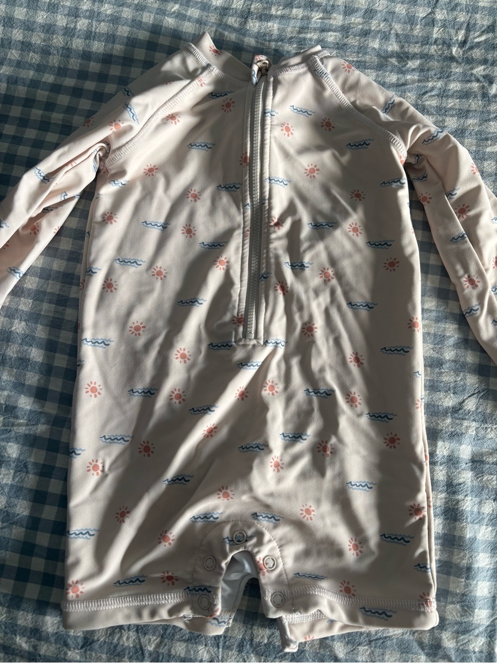 Little one shop long sleeve one piece swimsuit 18-24 months